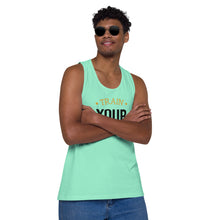 Load image into Gallery viewer, 'Train Your Mind' Men’s Premium Tank Top