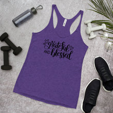 Load image into Gallery viewer, 'Grateful & Blessed' Women's Racerback Tank