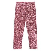 Load image into Gallery viewer, 'Pink Glitter Print' Kid's Leggings