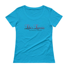 Load image into Gallery viewer, 'Lulu's Luxuries' Ladies' Scoopneck T-Shirt