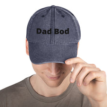 Load image into Gallery viewer, 'Dad Bod' Vintage Brush Print Hat