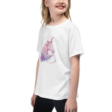 Load image into Gallery viewer, 'Pink Unicorn' Youth Short Sleeve T-Shirt
