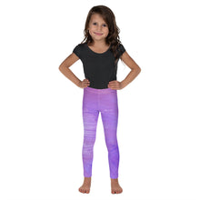Load image into Gallery viewer, 'Pastel Purple Paint' Kid's Leggings