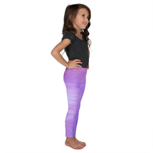 Load image into Gallery viewer, 'Pastel Purple Paint' Kid's Leggings