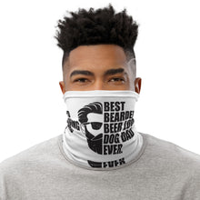 Load image into Gallery viewer, 'Best Bearded Beer Loving Dog Dad Ever' Neck Gaiter
