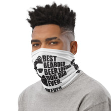 Load image into Gallery viewer, 'Best Bearded Beer Loving Dog Dad Ever' Neck Gaiter