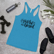 Load image into Gallery viewer, 'Grateful & Blessed' Women's Racerback Tank