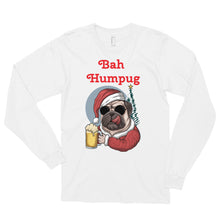 Load image into Gallery viewer, 'Bah Humpug' Long sleeve unisex t-shirt Made in USA