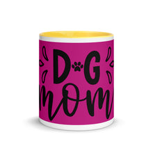 Load image into Gallery viewer, 'Dog Mom' Mug with Color Inside