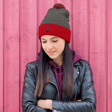 Load image into Gallery viewer, 'Good Vibes' Pom-Pom Beanie