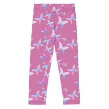 Load image into Gallery viewer, 'Pink Butterfly' Kid's Leggings