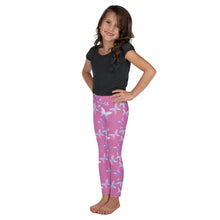 Load image into Gallery viewer, 'Pink Butterfly' Kid's Leggings