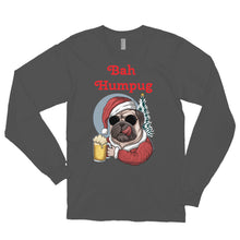 Load image into Gallery viewer, 'Bah Humpug' Long sleeve unisex t-shirt Made in USA