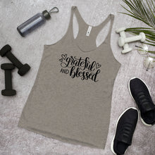 Load image into Gallery viewer, 'Grateful & Blessed' Women's Racerback Tank