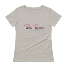 Load image into Gallery viewer, 'Lulu's Luxuries' Ladies' Scoopneck T-Shirt