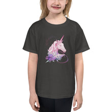 Load image into Gallery viewer, 'Pink Unicorn' Youth Short Sleeve T-Shirt