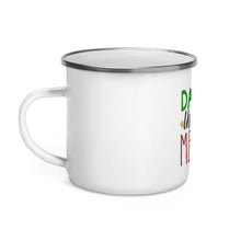 Load image into Gallery viewer, 'Dashing Through Merlot' Enamel Mug