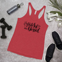 Load image into Gallery viewer, 'Grateful & Blessed' Women's Racerback Tank