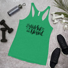 Load image into Gallery viewer, 'Grateful & Blessed' Women's Racerback Tank