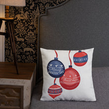 Load image into Gallery viewer, 'Merry Christmas' Premium Pillow