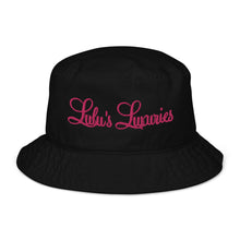 Load image into Gallery viewer, 'Lulu's Luxuries' Organic Bucket Hat