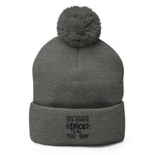 Load image into Gallery viewer, 'Talk Pumpkin Spice To Me' Unisex Pom-Pom Beanie