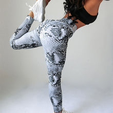 Load image into Gallery viewer, Women's Elastic Animal Print Sport Leggings