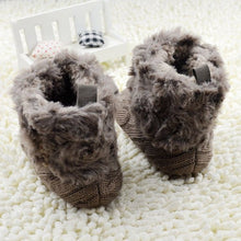 Load image into Gallery viewer, Infant Crochet Knit Fashion Boots
