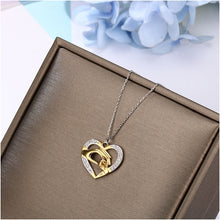 Load image into Gallery viewer, 'Cherished' Mom & Baby Pendant Necklace