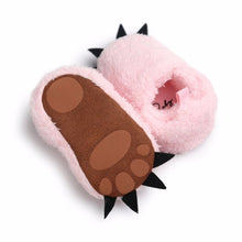 Load image into Gallery viewer, Infant 'Monster Claw' Moccasin Slippers
