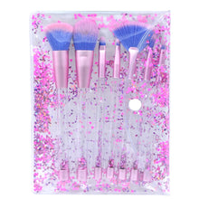Load image into Gallery viewer, 7pc Glitter Makeup Brush Kit