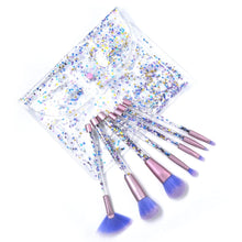 Load image into Gallery viewer, 7pc Glitter Makeup Brush Kit