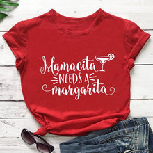Load image into Gallery viewer, 'Mamacita Needs A Margarita' Women's T-Shirt