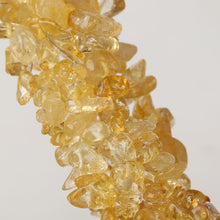 Load image into Gallery viewer, Chunky Stretch Cuff Bracelet - Citrine