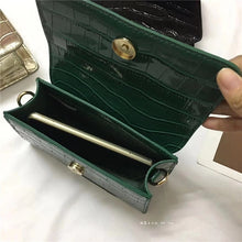 Load image into Gallery viewer, Women's Crocodile Pattern Mini Handbag