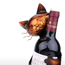 Load image into Gallery viewer, 'Cat Wine Rack Wine Holder'
