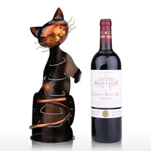 Load image into Gallery viewer, 'Cat Wine Rack Wine Holder'