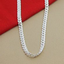 Load image into Gallery viewer, 925 Sterling Silver Jewelry Snake Chain Necklace