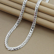 Load image into Gallery viewer, 925 Sterling Silver Jewelry Snake Chain Necklace
