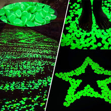 Load image into Gallery viewer, 25/50pcs Glow in the Dark Garden Pebbles