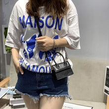 Load image into Gallery viewer, Women's Crocodile Pattern Mini Handbag