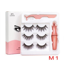 Load image into Gallery viewer, 3D Magnetic Eyelash Trio Set