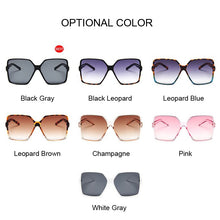 Load image into Gallery viewer, Fashion Square Oversized Sunglasses for Women