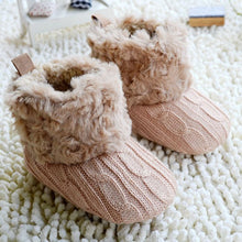 Load image into Gallery viewer, Infant Crochet Knit Fashion Boots