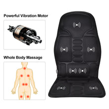 Load image into Gallery viewer, Electric Heated Full Body Massage Chair Pad