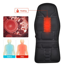 Load image into Gallery viewer, Electric Heated Full Body Massage Chair Pad