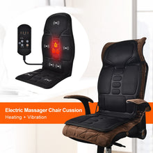 Load image into Gallery viewer, Electric Heated Full Body Massage Chair Pad