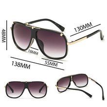 Load image into Gallery viewer, Men's Square Gradient Sunglasses