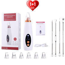 Load image into Gallery viewer, Electric Facial Cleaner Vacuum Suction Set Beauty Skin Care Tools