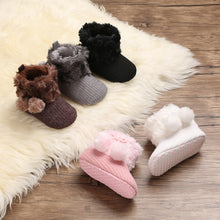 Load image into Gallery viewer, Infant Crochet Knit Fashion Boots